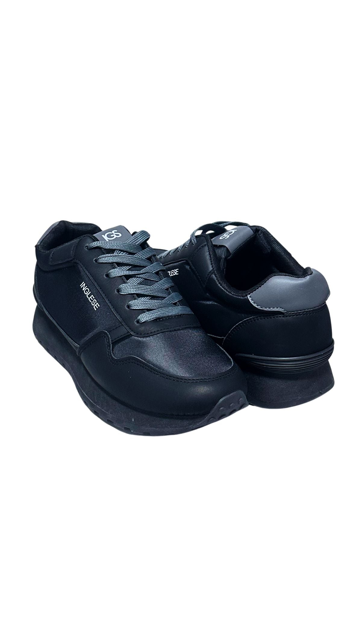 Zapatos Deportivos Casuales Caballero Inglese York Negro