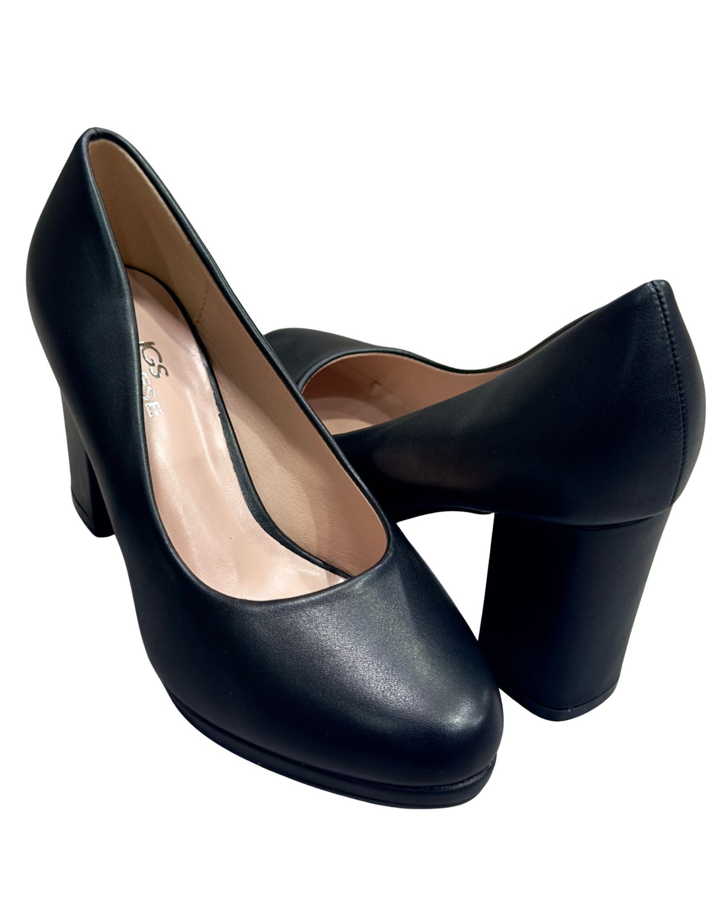 Tacon Zapato Para Dama Inglese Martina 3z79232-1d negro