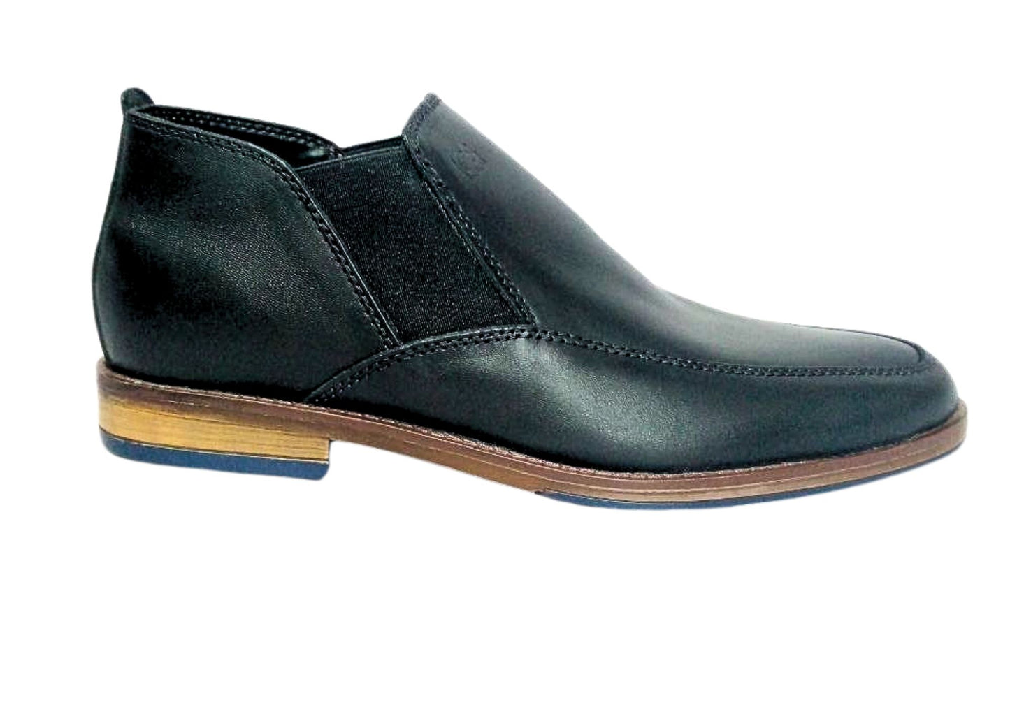 Zapato De Vestir Botín Caballero Inglese Hamburgo Negro HB964