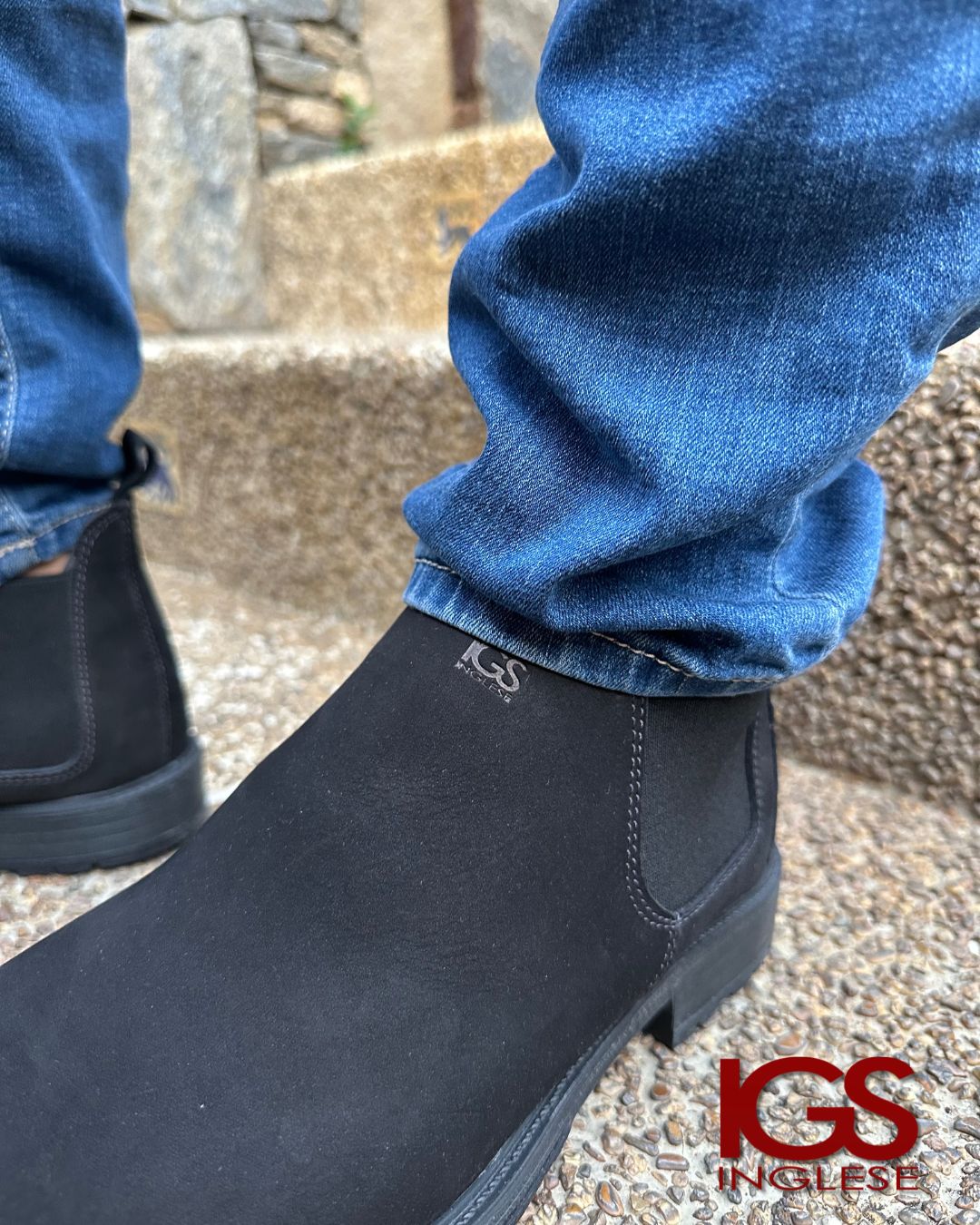 Zapatos Mocasín Casuales Caballero Inglese Atlanta Negro NB AT980*