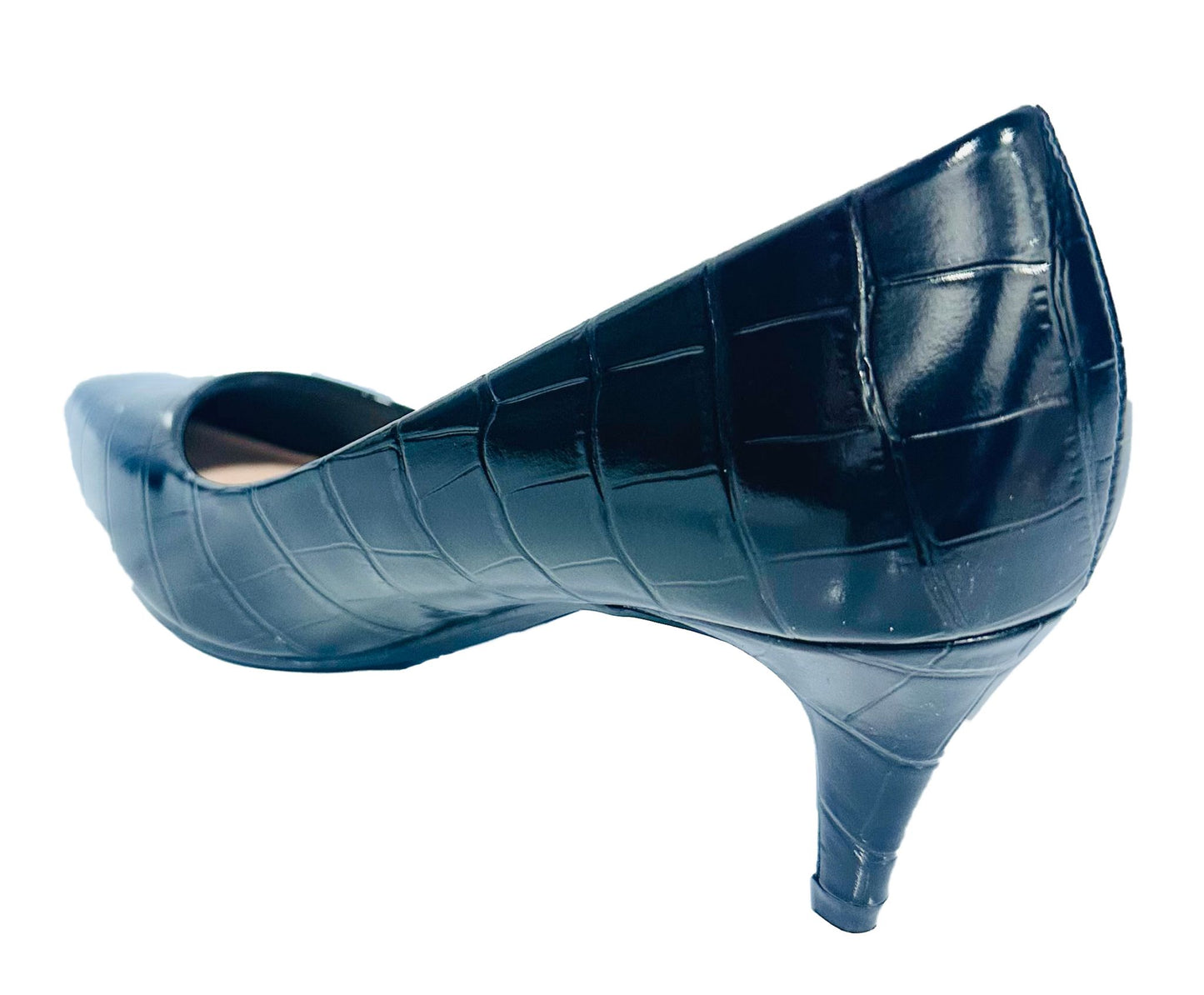 Tacon Bajo Zapato Para Dama Inglese Stella Negro Coco 3Z79245-1