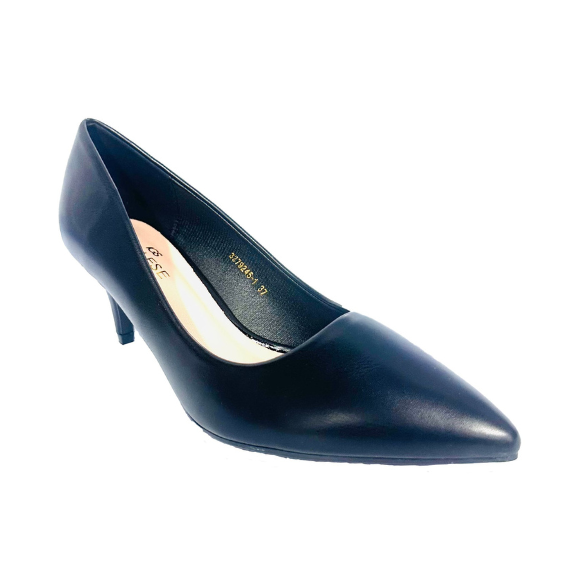 Tacon Bajo Zapato Para Dama Inglese Stella Negro 3Z79245-1