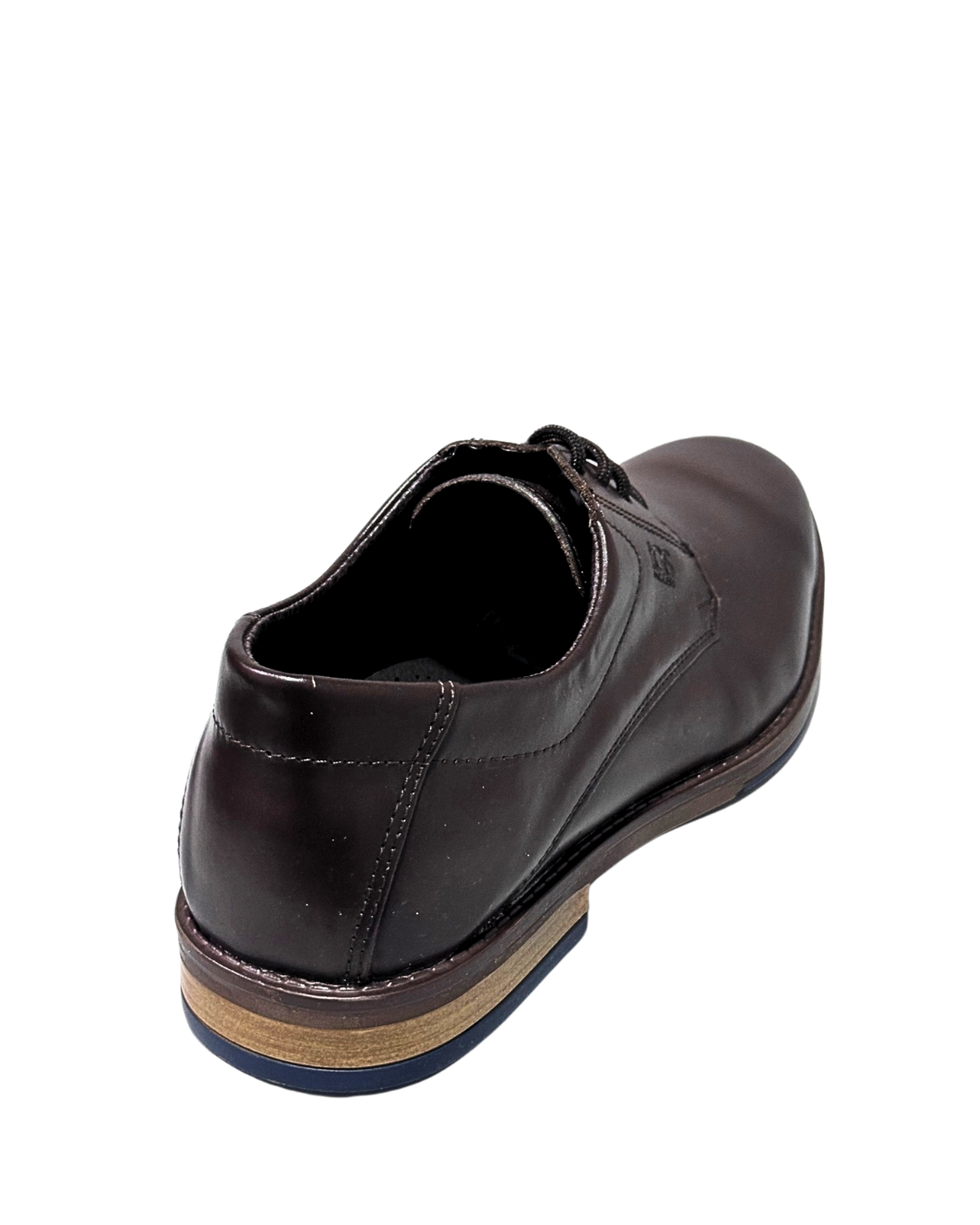Zapato De Vestir Trenzas Caballero Inglese Hamburgo Marron HB988