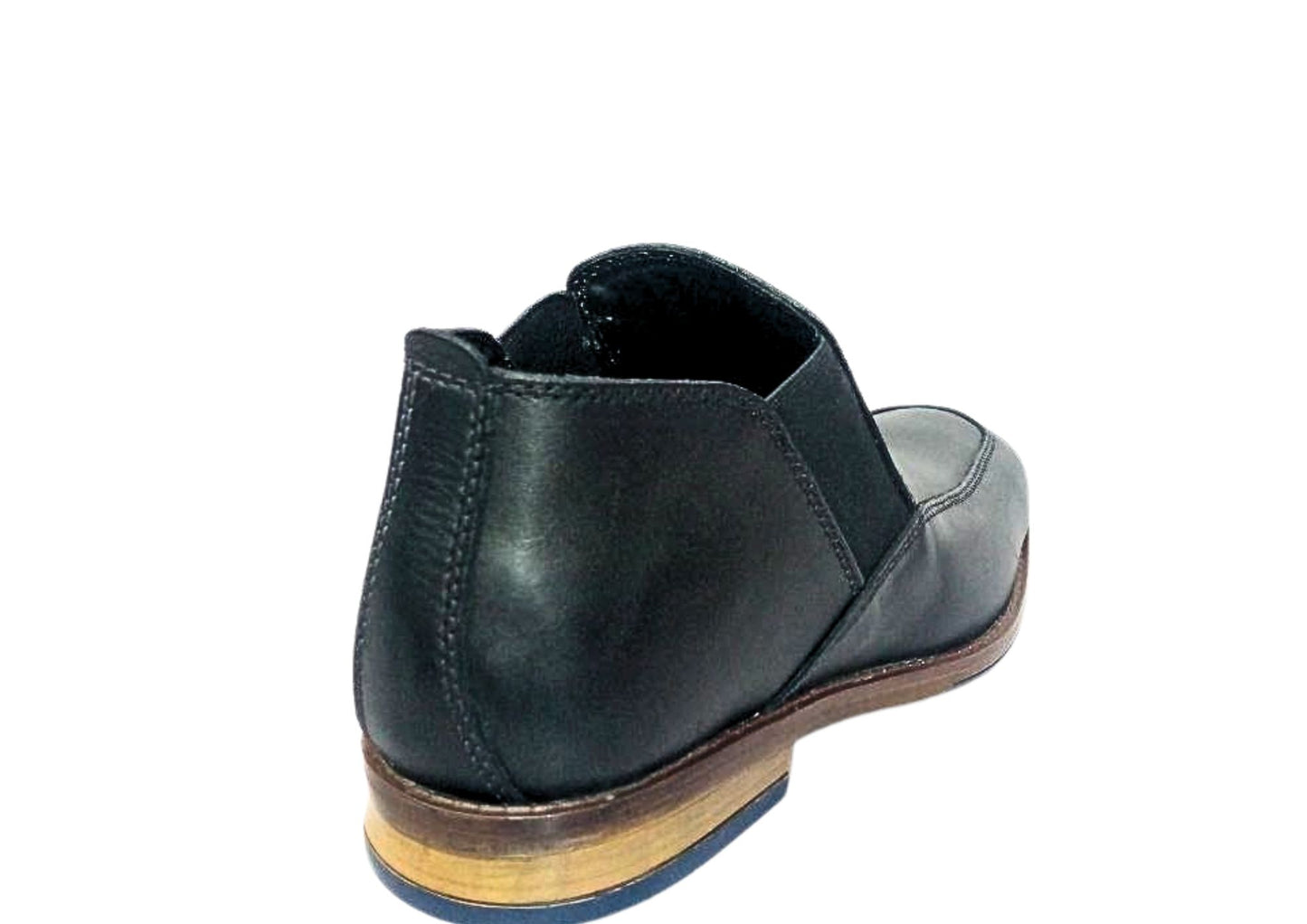Zapato De Vestir Botín Caballero Inglese Hamburgo Negro HB964
