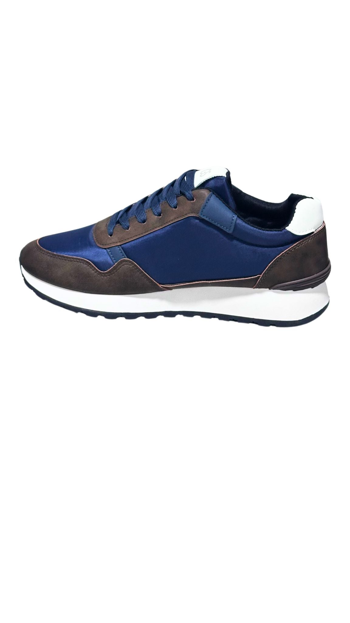 Zapatos Deportivos Casuales Caballero Inglese York Marrón Azul