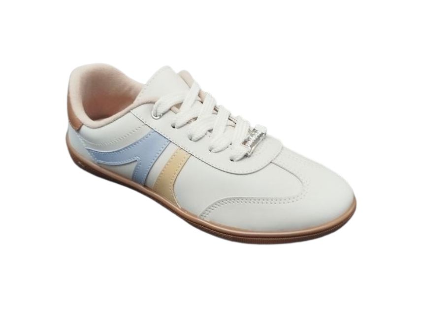 Zapatos Deportivos Casuales Dama Beira Brasil Ref. 4313-111 Blanco