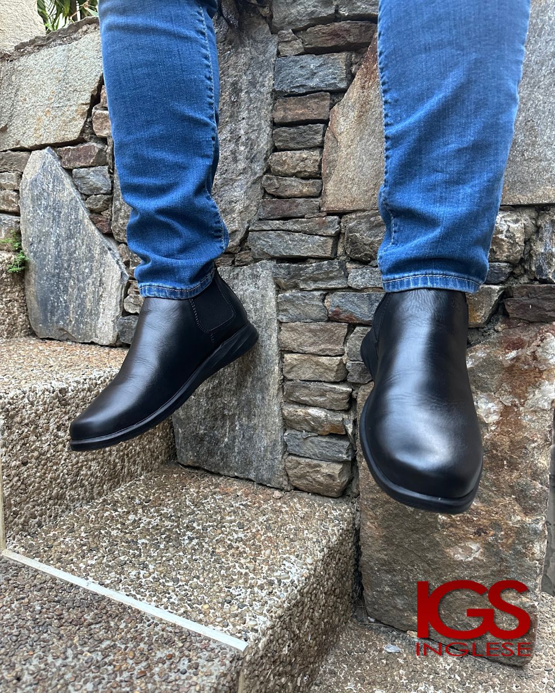Zapato Mocasín Casual Caballero Inglese Toscana Negro TO980