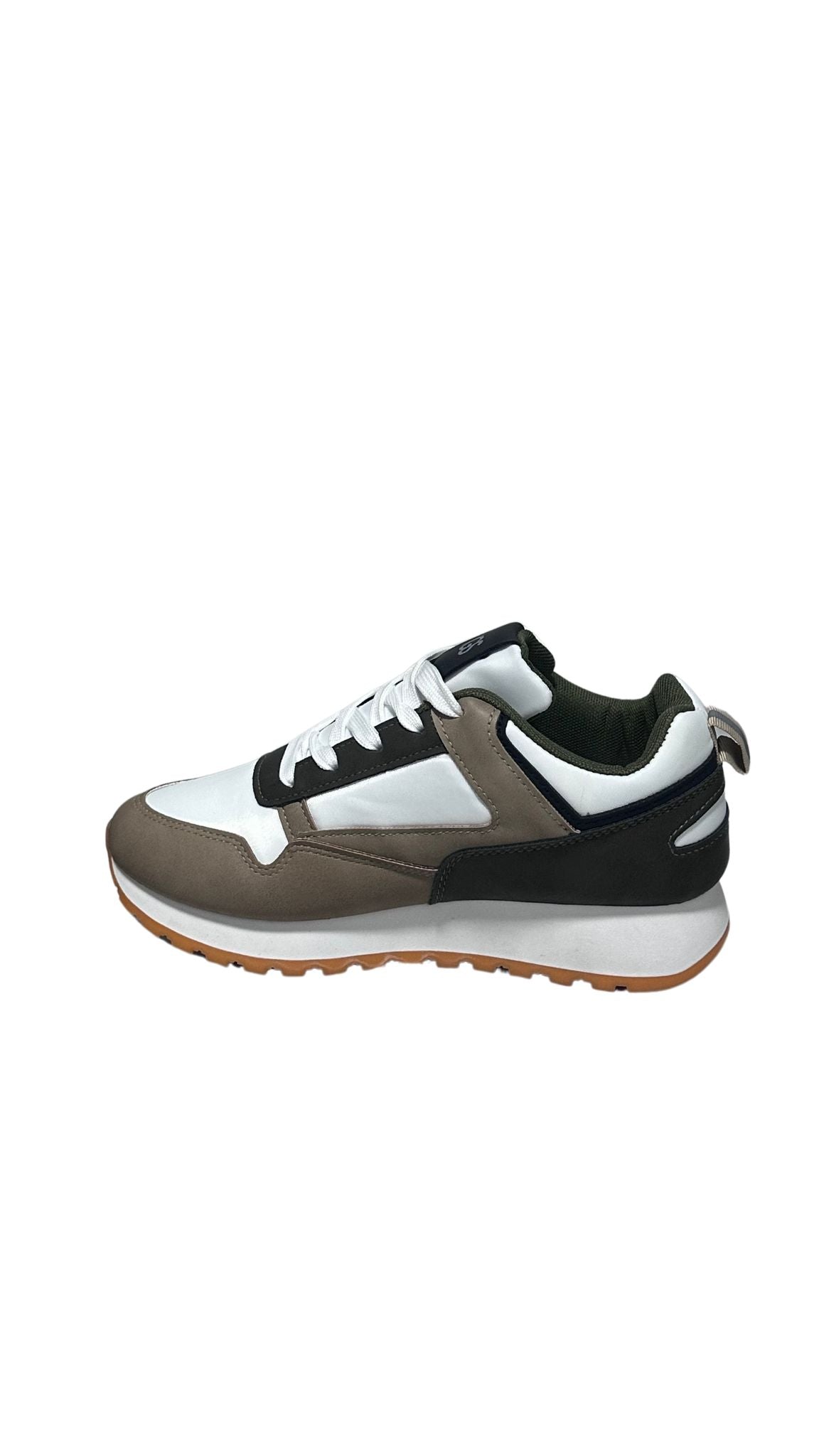 Zapatos Deportivos Casuales Dama Inglese Derby Blanco Beige