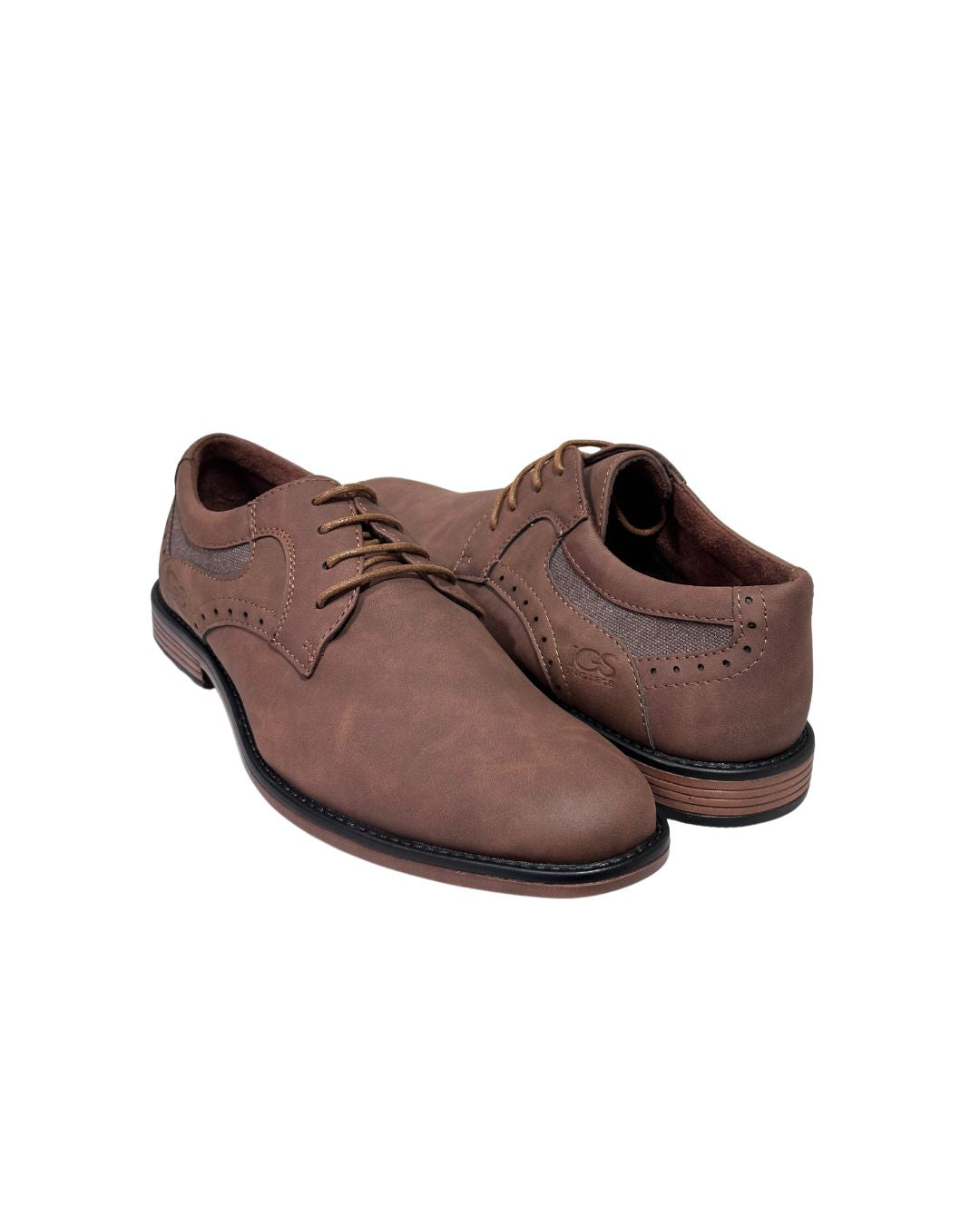 Zapato De Vestir Trenzas Caballero Inglese Boston Marrón 55A