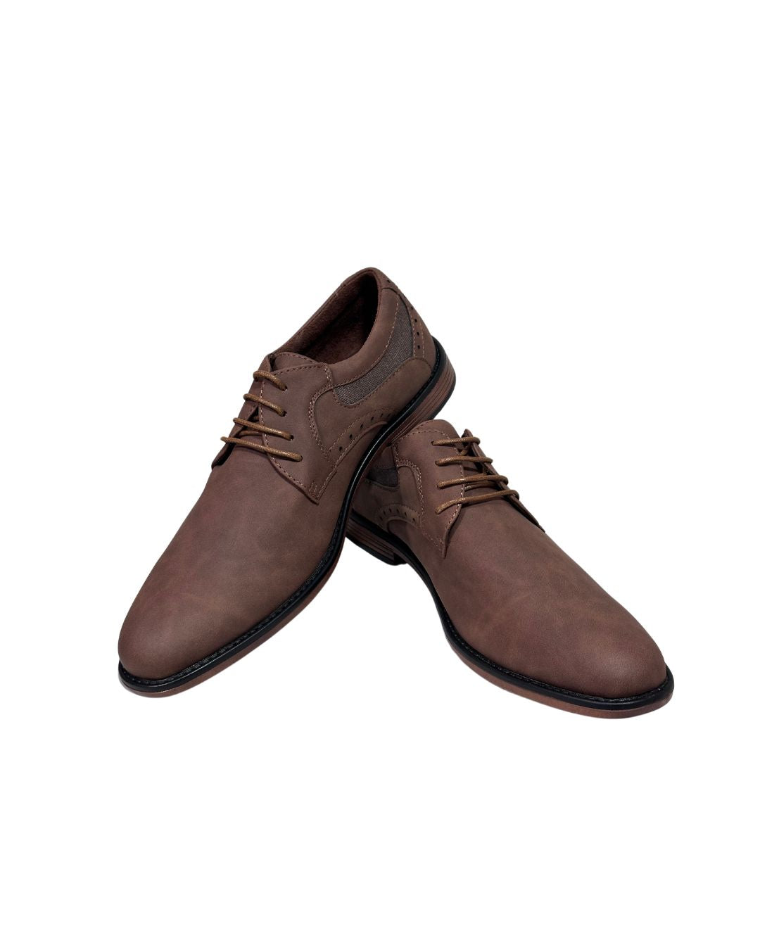 Zapato De Vestir Trenzas Caballero Inglese Boston Marrón 55A