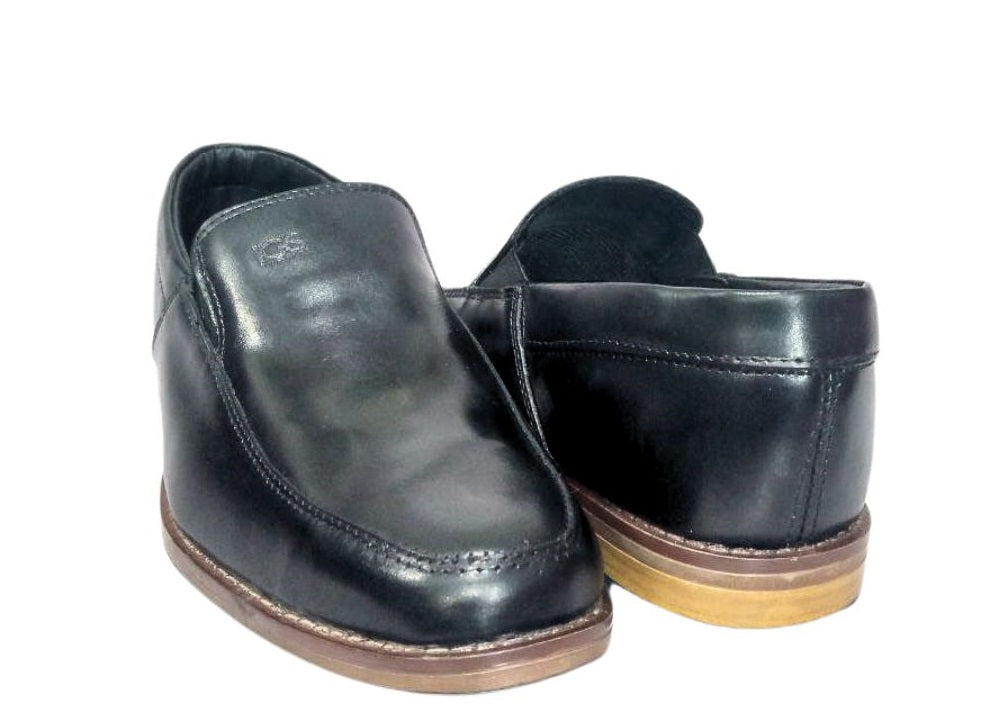 Zapato De Vestir Mocasín Caballero Inglese Hamburgo Negro HB962