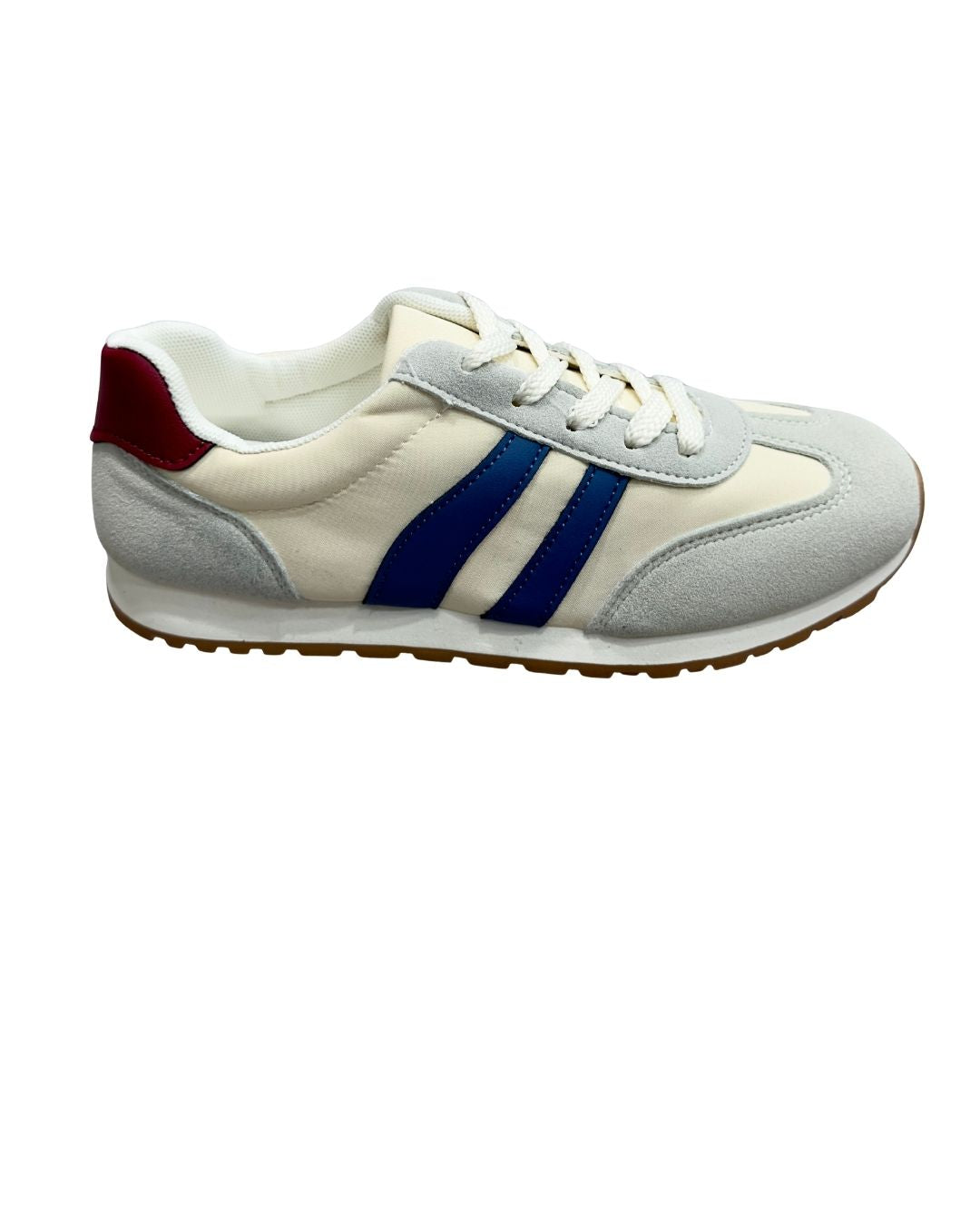 Zapatos Deportivos Casuales Dama Inglese Sidoti Rt1005 blanco azul
