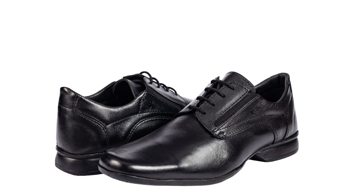 Zapato De Vestir Trenzas Caballero Inglese Adams Negro AD 892