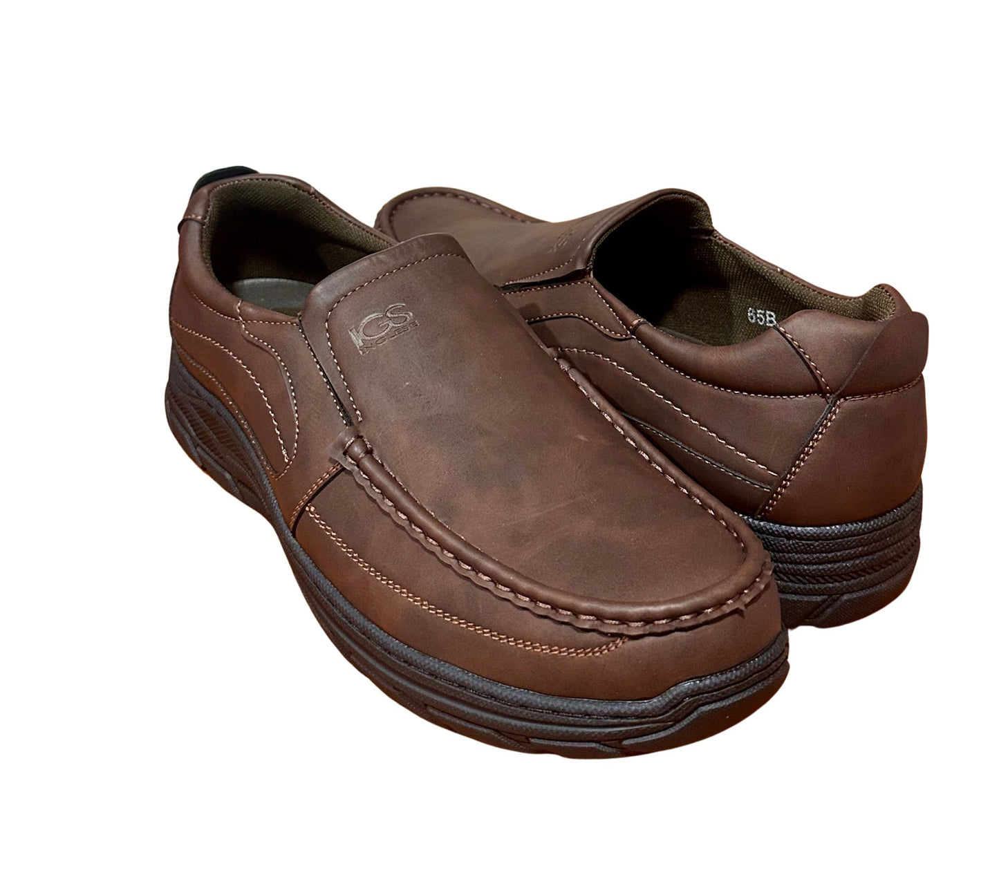 Zapato De Vestir Mocasin Caballero Inglese Columbia Marrón 65B