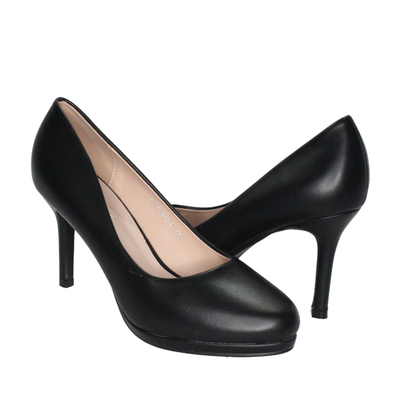Tacon Alto Zapato Para Dama Inglese Isea Negro LSD43018