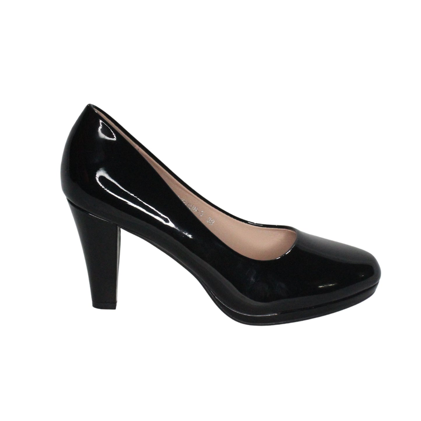 Tacon Zapato Para Dama Inglese Gianna Negro PT KZ0928-5