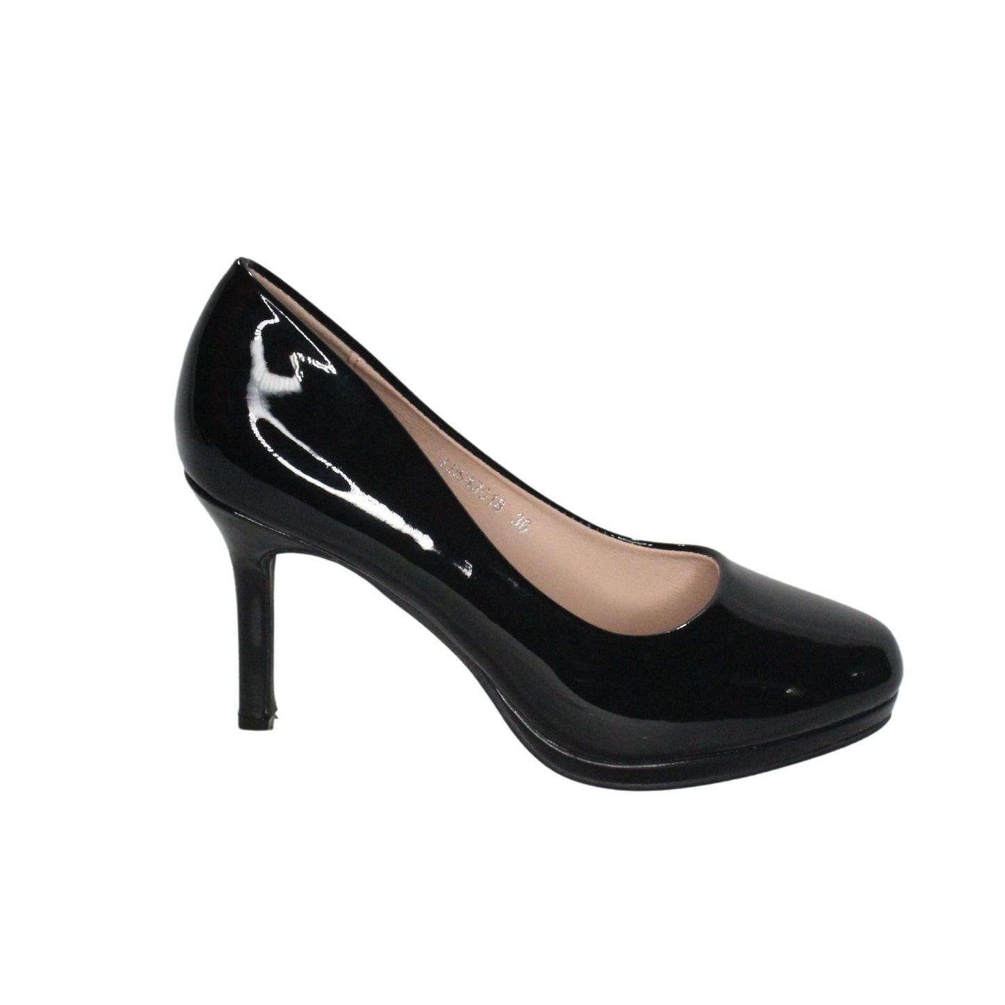 Tacon Alto Zapato Para Dama Inglese Isea Negro PT LSD43018