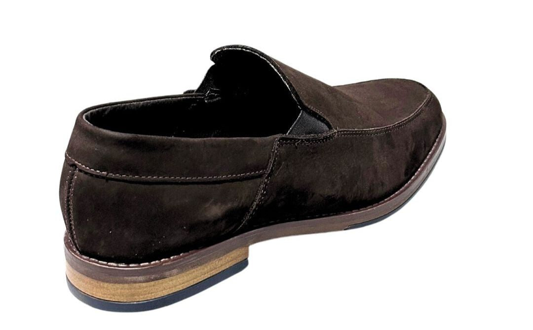Zapato De Vestir Mocasín Caballero Inglese Hamburgo Marrón NB HB962