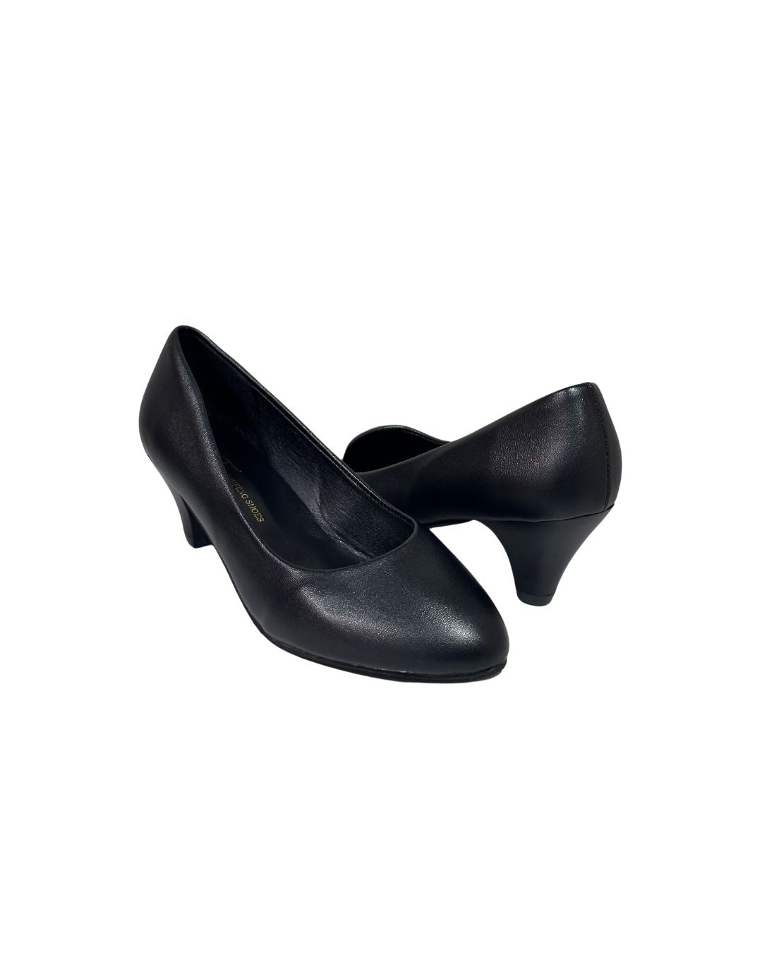 Tacon Bajo Zapato Para Dama Inglese Emilia Negro HW824