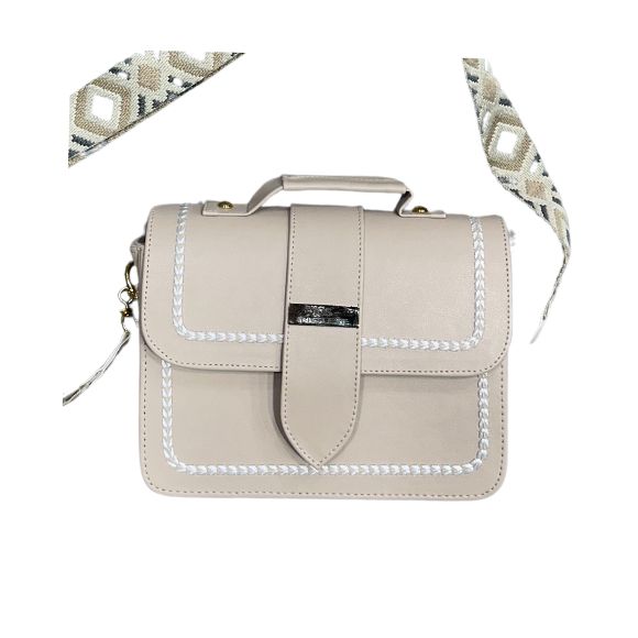 Cartera de mujer elegante Inglese C-AC08 beige