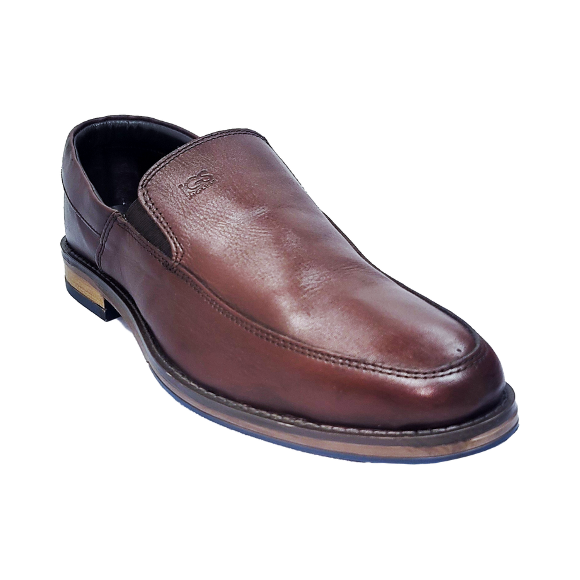 Zapato De Vestir Mocasín Caballero Inglese Hamburgo Marrón HB962