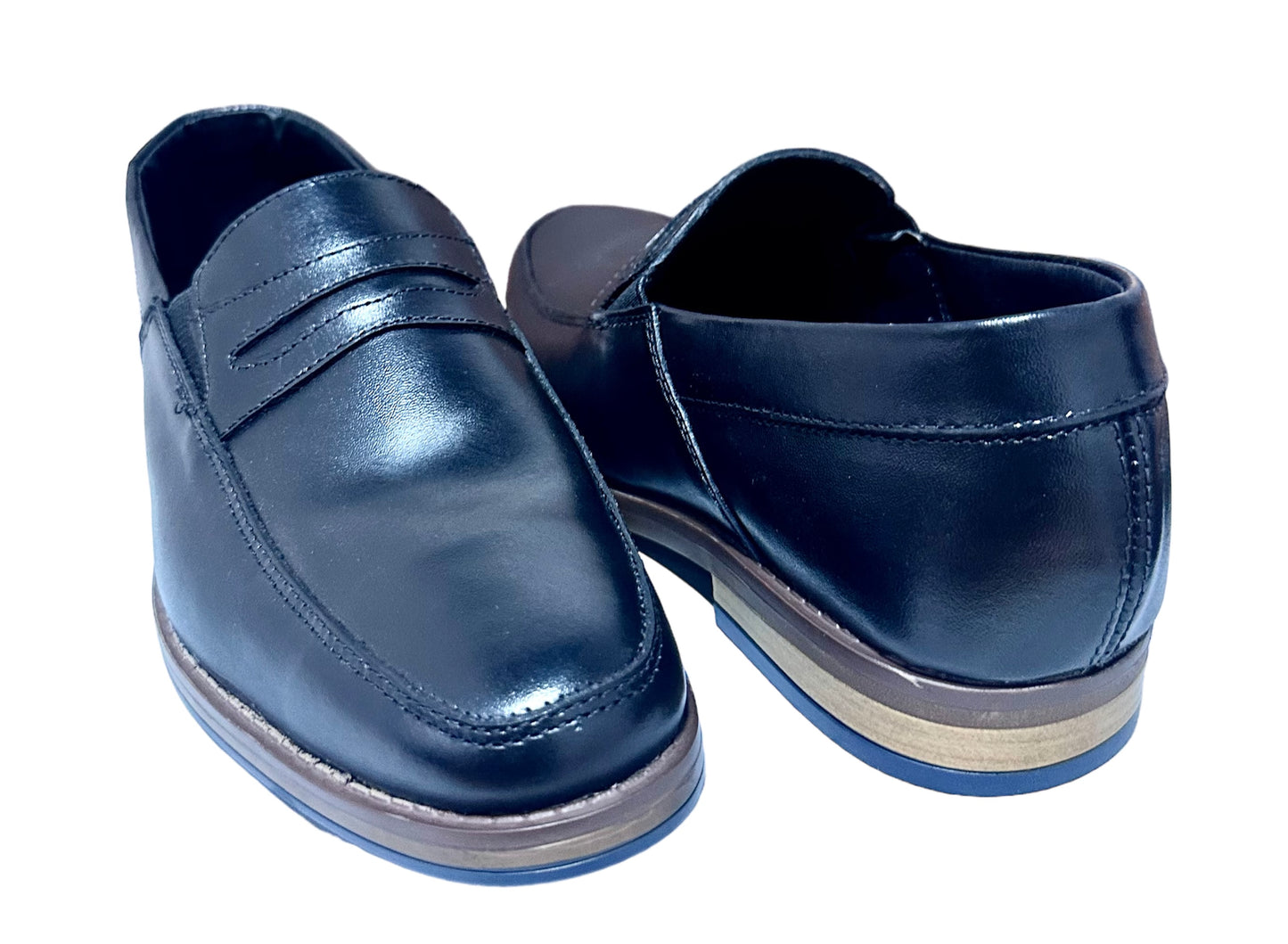 Zapato De Vestir Mocasín Caballero Inglese Hamburgo Negro HB962A