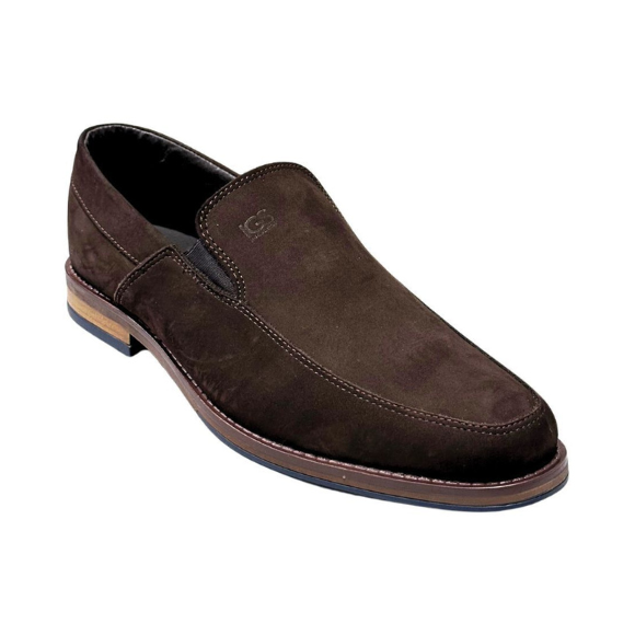 Zapato De Vestir Mocasín Caballero Inglese Hamburgo Marrón NB HB962