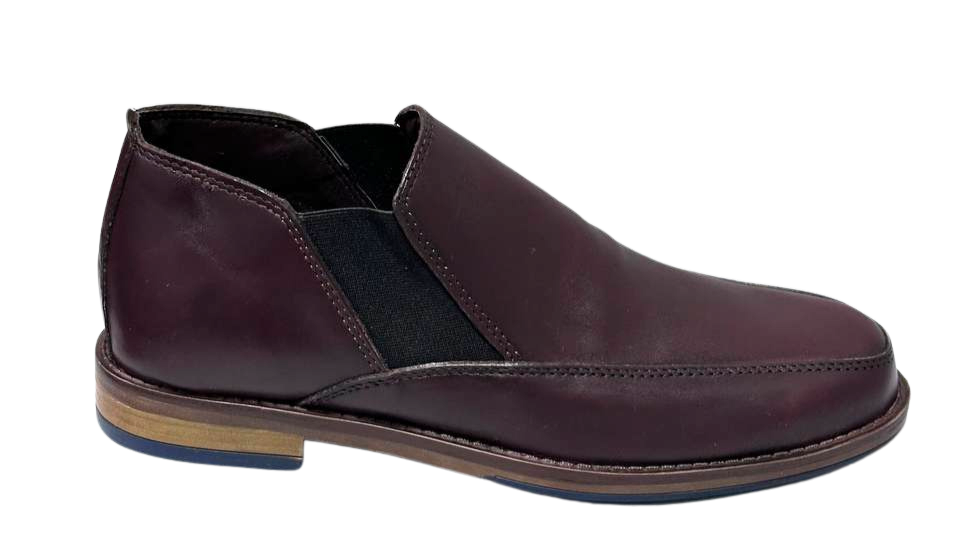 Zapato De Vestir Botín Caballero Inglese Hamburgo Marrón HB964
