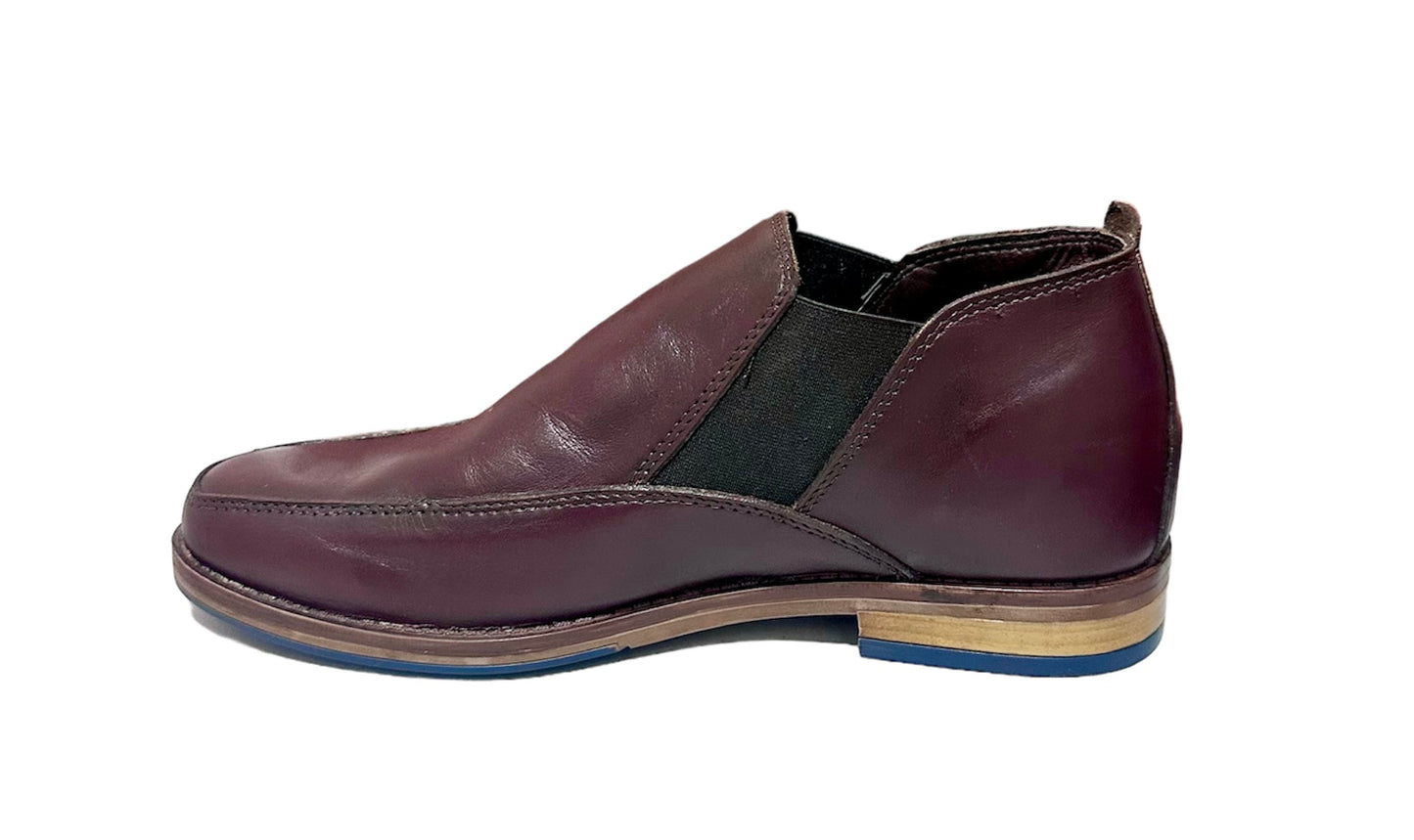 Zapato De Vestir Botín Caballero Inglese Hamburgo Marrón HB964