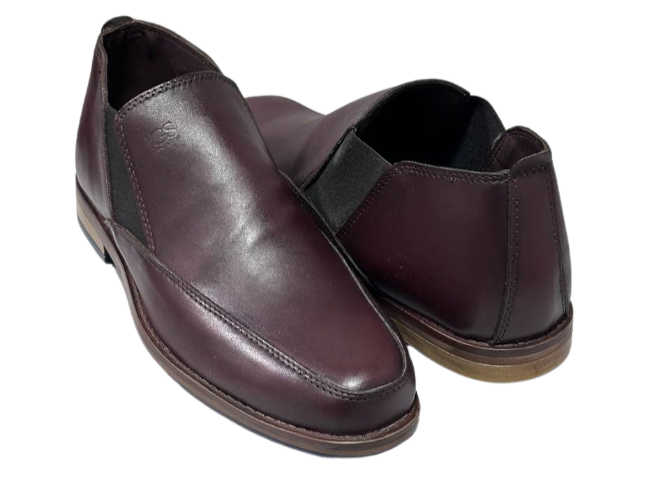 Zapato De Vestir Botín Caballero Inglese Hamburgo Marrón HB964