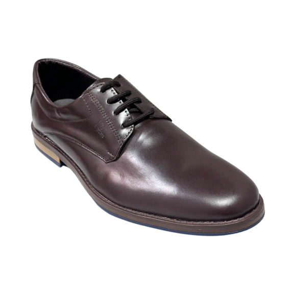 Zapato De Vestir Trenzas Caballero Inglese Hambugo Marrón HB988