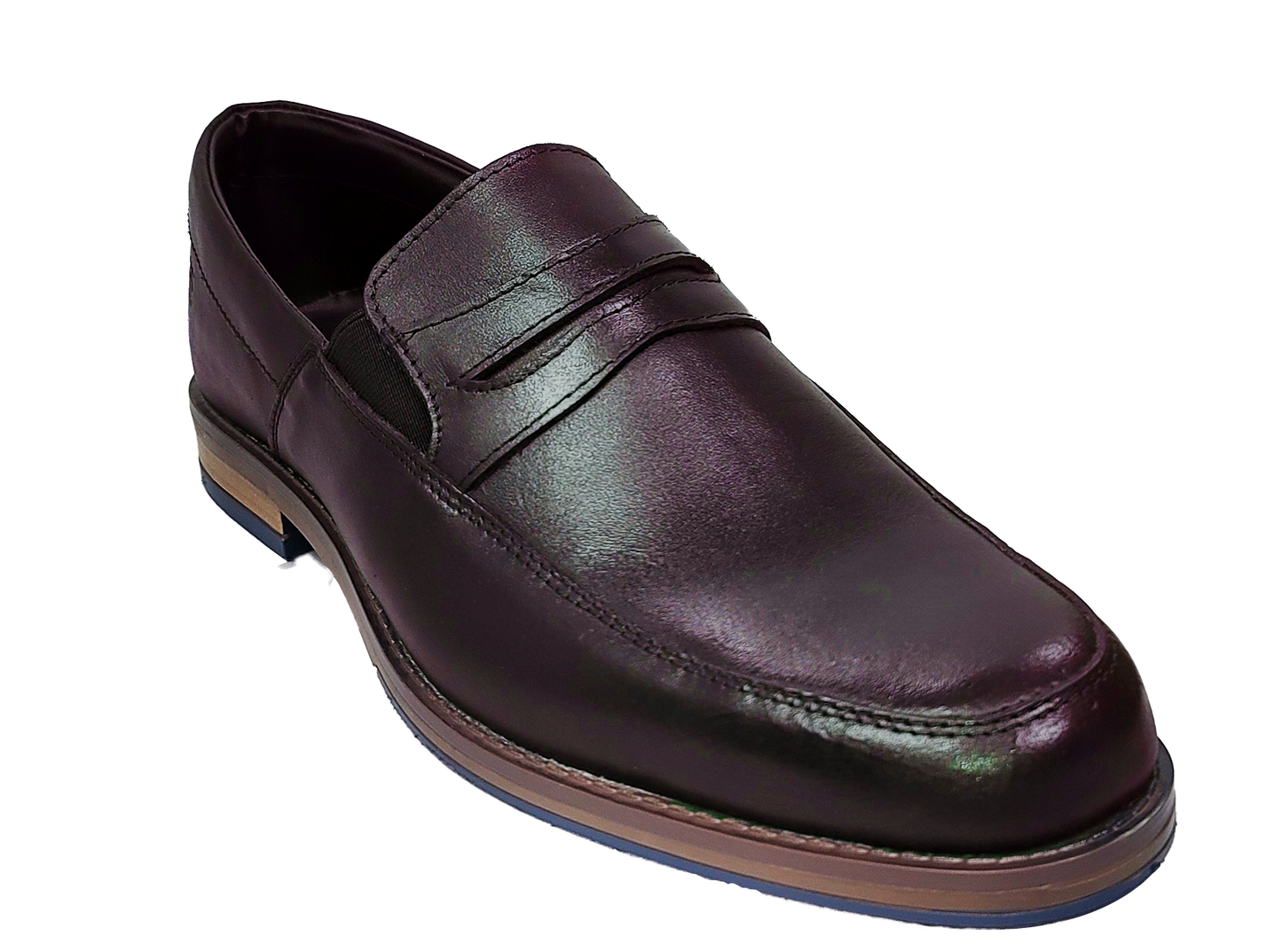 Zapato De Vestir Mocasín Caballero Inglese Hamburgo Negro HB962A