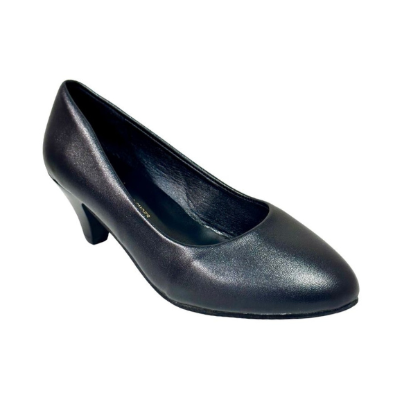 Tacon Bajo Zapato Para Dama Inglese Emilia Negro HW824