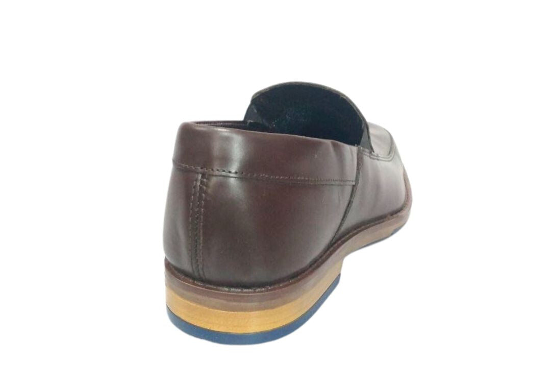 Zapato De Vestir Mocasín Caballero Inglese Hamburgo Marrón HB962