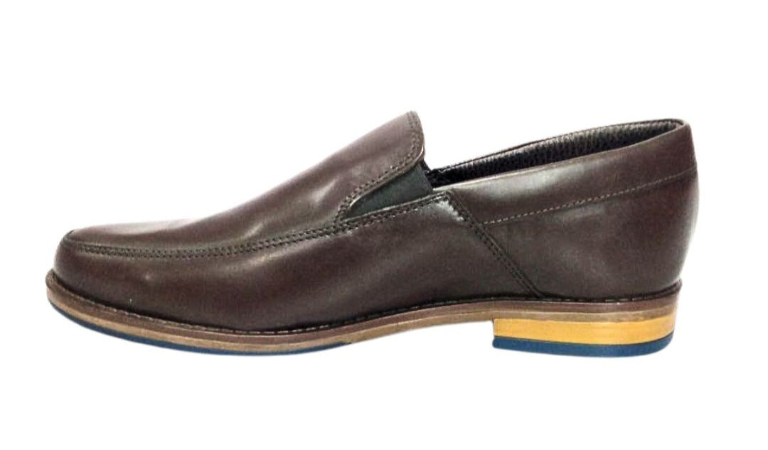 Zapato De Vestir Mocasín Caballero Inglese Hamburgo Marrón HB962