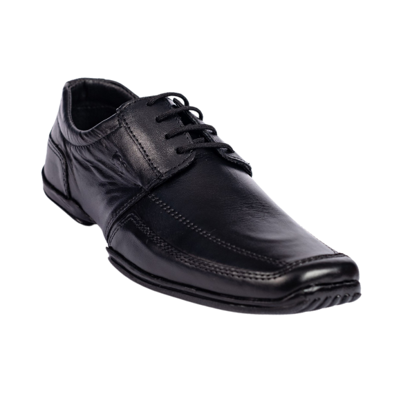 Zapato De Vestir Trenzas Caballero Inglese Ikon Negro IK235