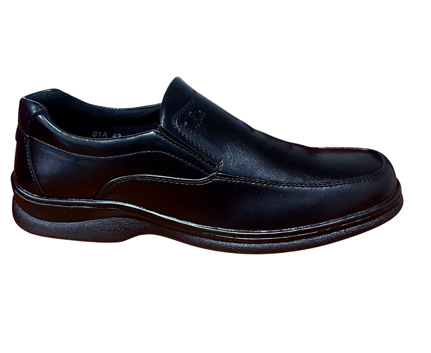 Zapato De Vestir Trenzas Caballero Inglese Kentucky Negro 51A