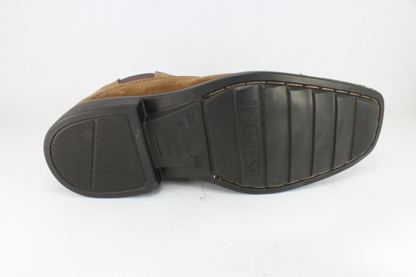 Zapato De Vestir Botín Caballero Inglese Levit Marrón NB LV996