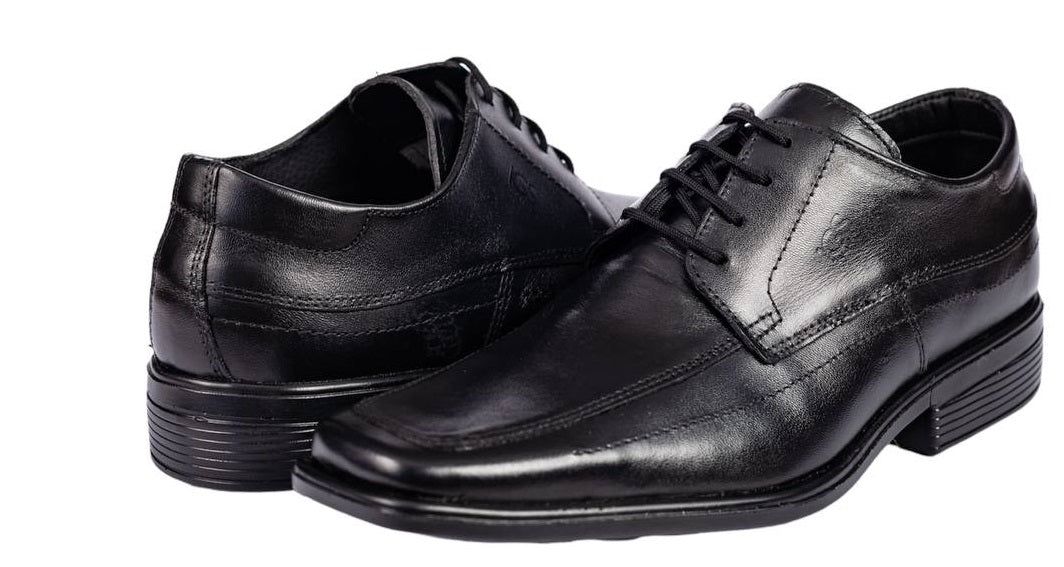 Zapato De Vestir Trenzas Caballero Inglese Levit Negro LV860