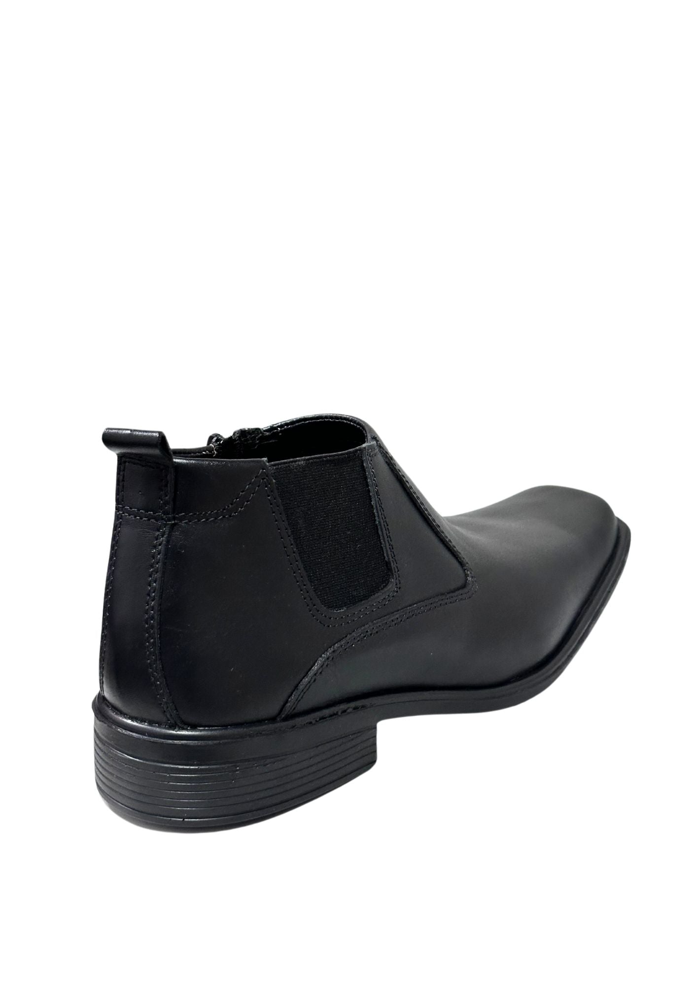 Zapato De Vestir Botín Caballero Inglese Levit Negro LV996