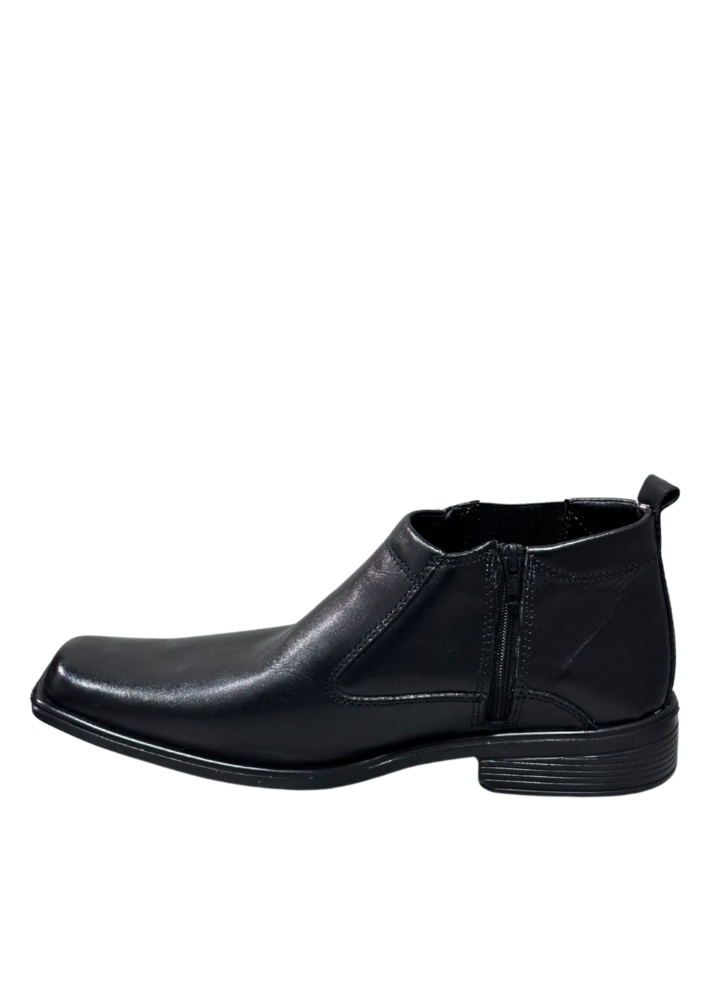 Zapato De Vestir Botín Caballero Inglese Levit Negro LV996