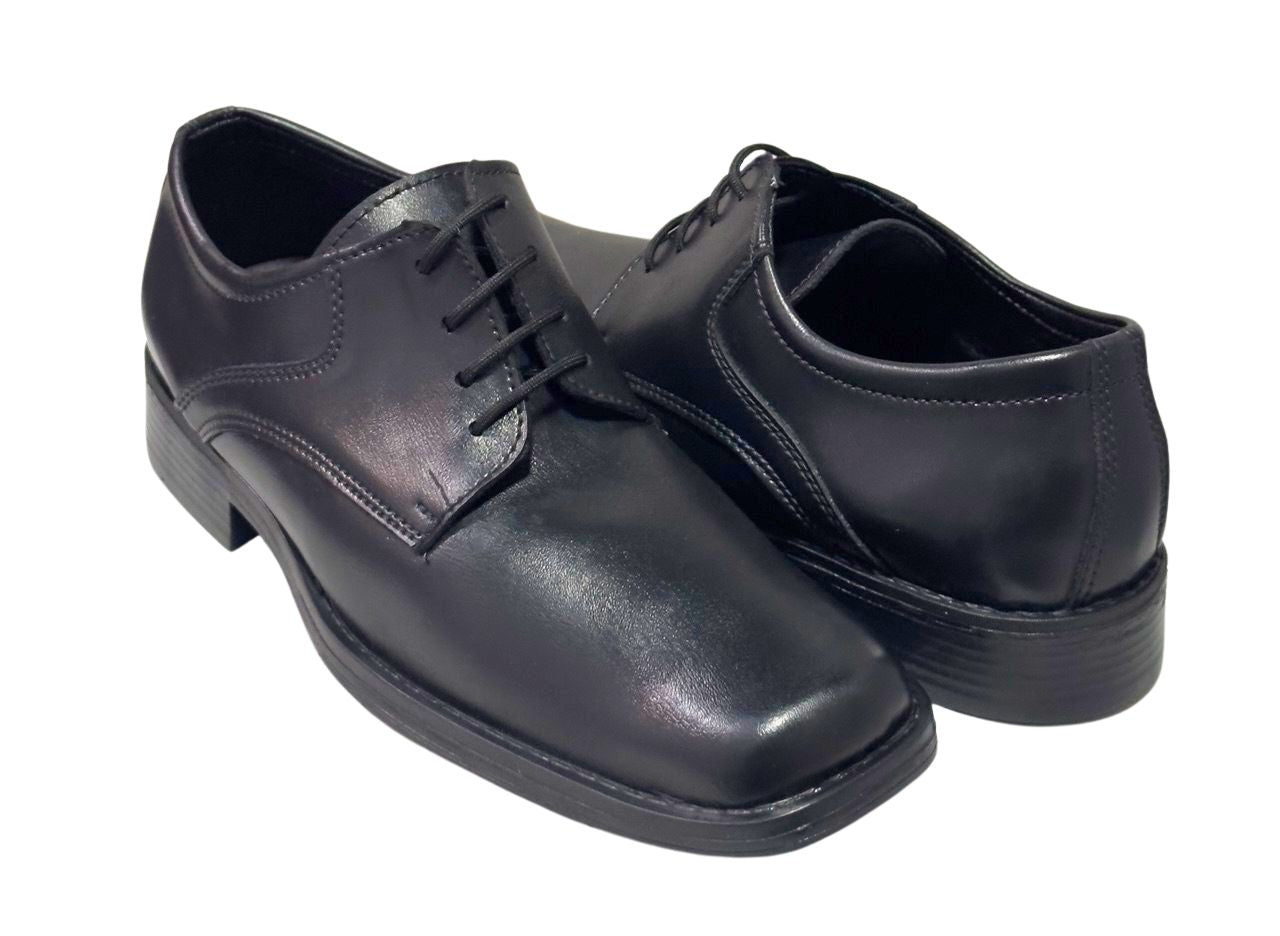 Zapatos Trenzas Casuales Caballero Inglese Lazio Negros LZ862