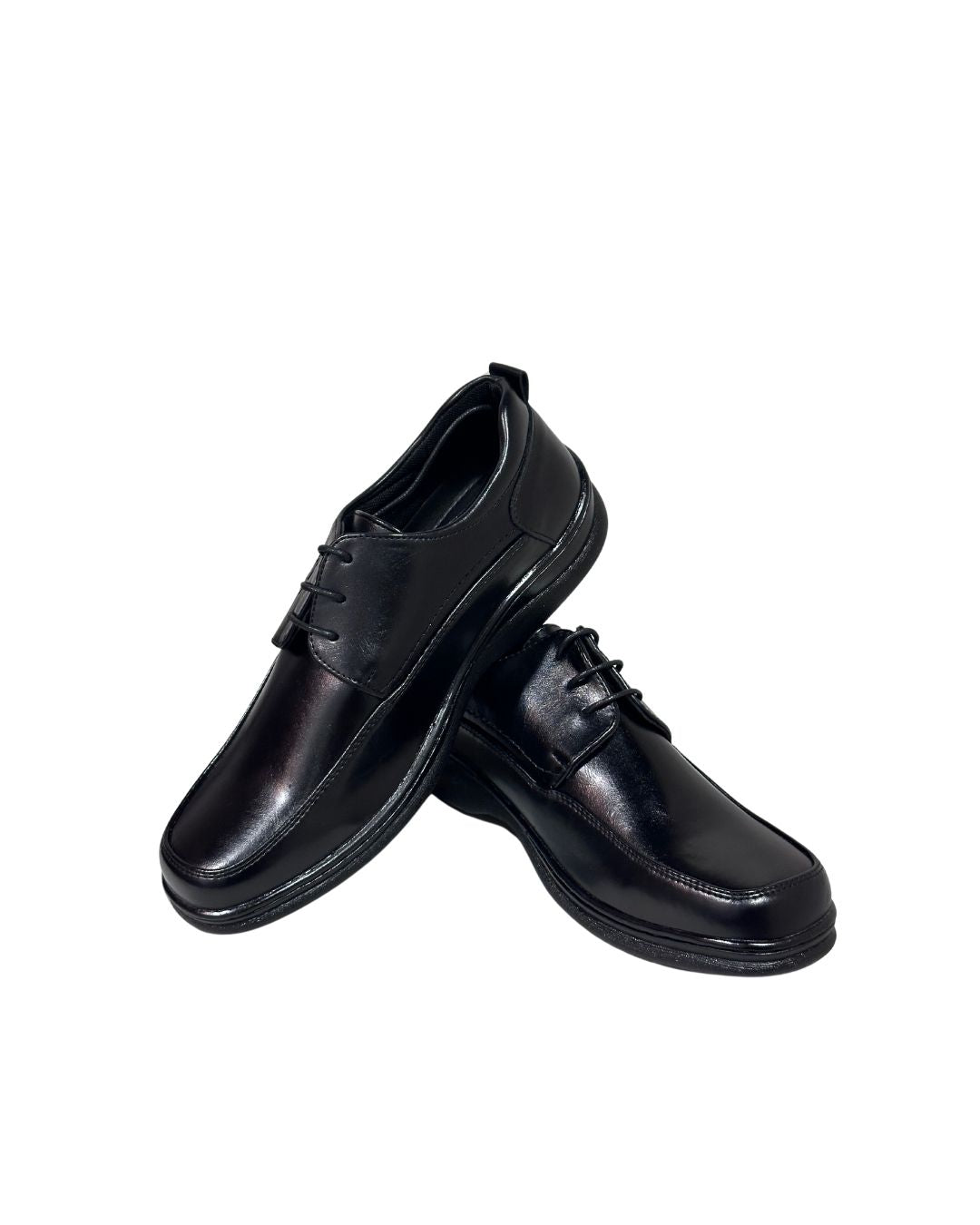 Zapato De Vestir Trenzas Caballero Inglese Kentucky Negro M54-5