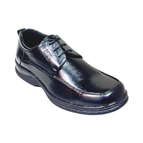 Zapato De Vestir Trenzas Caballero Inglese Kentucky Negro M54-5