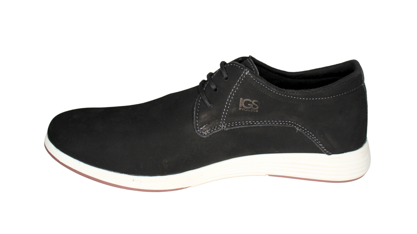 Zapato Casual Trenzas Caballero Inglese Rimini Negro NB RM994