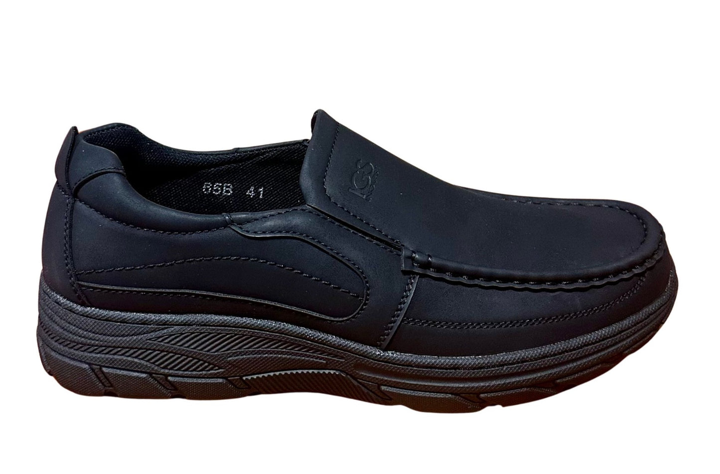 Zapato De Vestir Mocasin Caballero Inglese Columbia Negro 65B