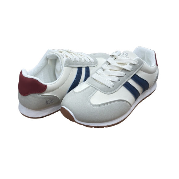 Zapatos Deportivos Casuales Dama Inglese Vezzali blanco azul