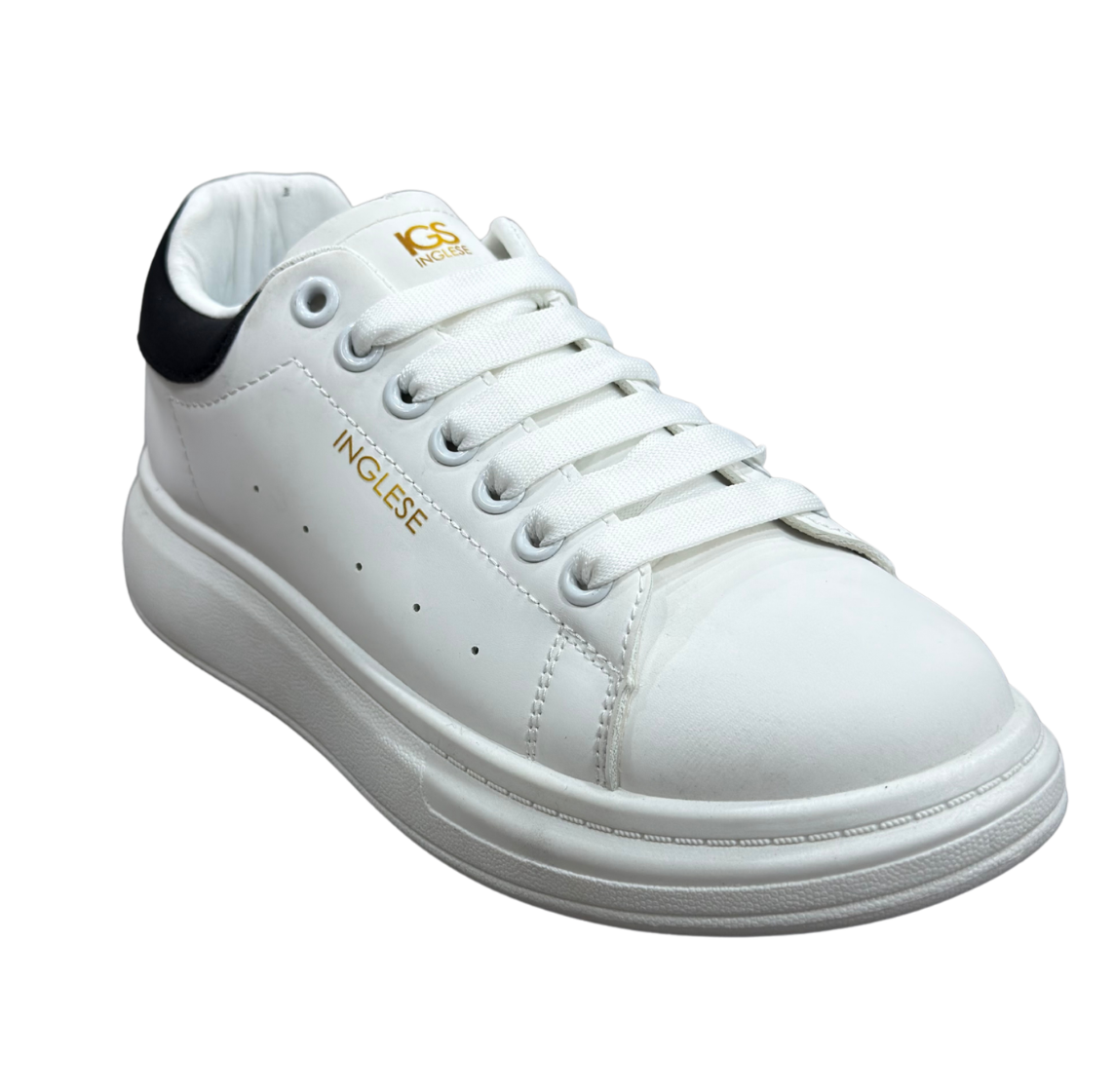 Zapato deportivo casual Caballero Inglese James Blanco