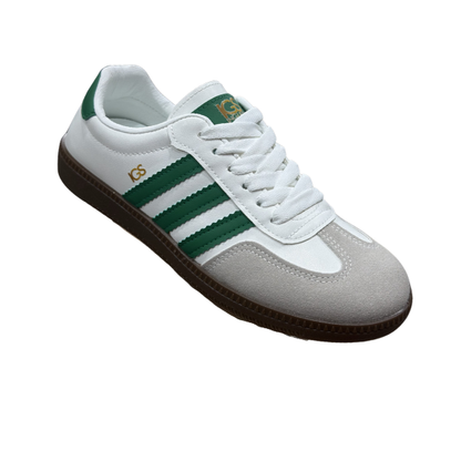 Zapatos Deportivos Casuales Dama Inglese Cavalli blanco verde