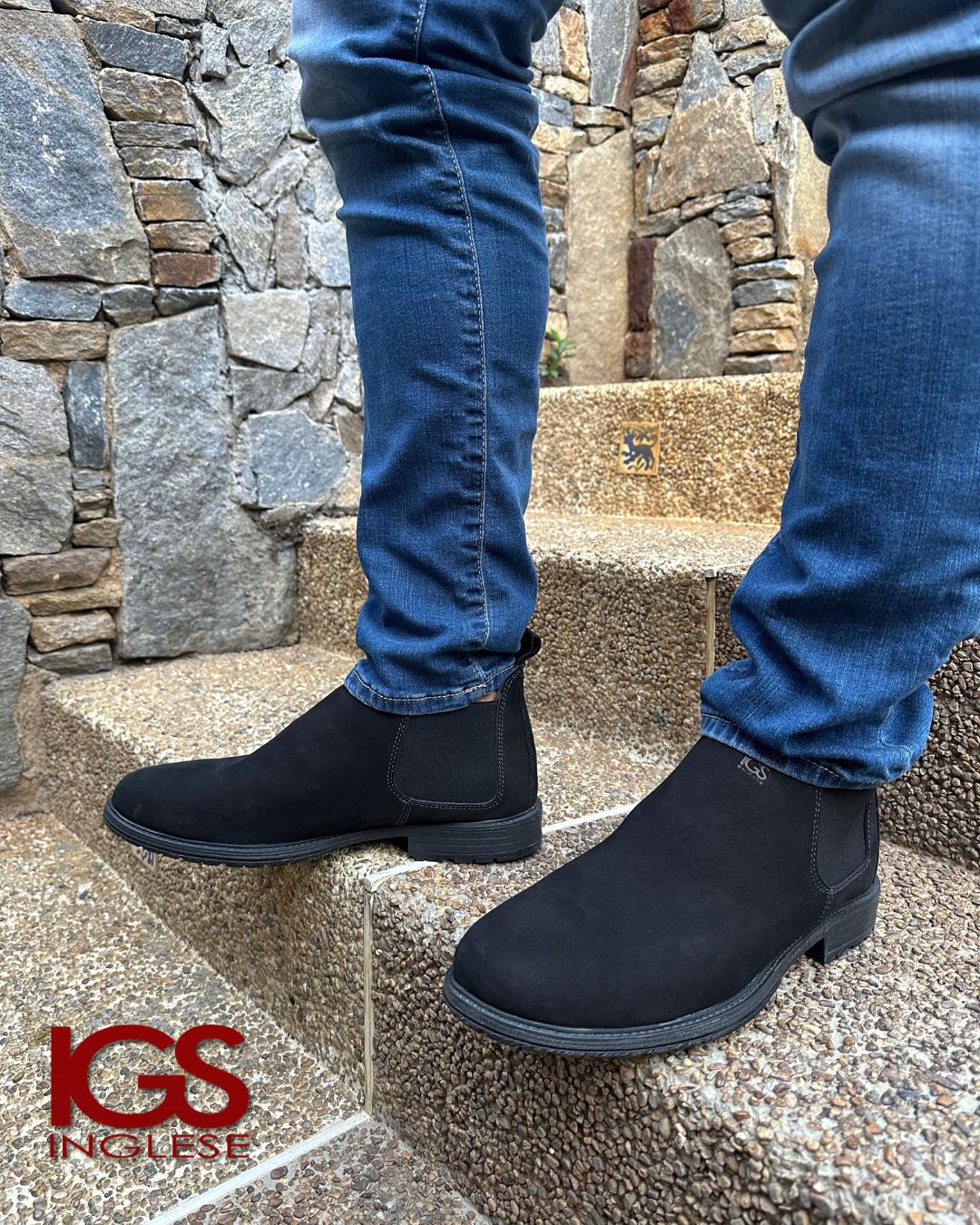 Zapatos Mocasín Casuales Caballero Inglese Atlanta Negro NB AT980*